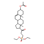 [(3s,8s,9s,10r,13s,14s,17s)-17-(3-diethoxyphosphorylpropanoyl)-10,13-dimethyl-2,3,4,7,8,9,11,12,14,15,16,17-dodecahydro-1h-cyclopenta[a]phenanthren-3-yl] Acetate