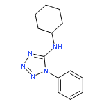 1H-Tetrazol-5-amine, N-cyclohexyl-1-phenyl-