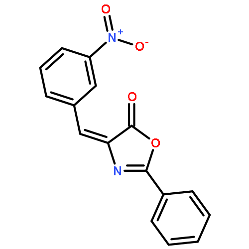 5(4H)-Oxazolone, 4-[(3-nitrophenyl)methylene]-2-phenyl-, (Z)-