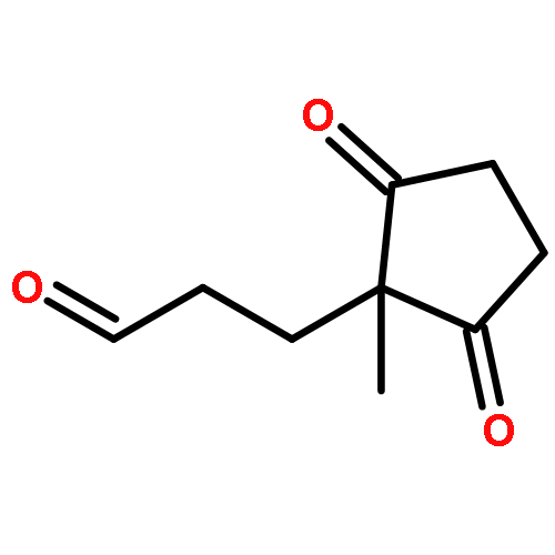 Cyclopentanepropanal, 1-methyl-2,5-dioxo-