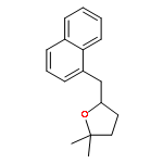 Furan, tetrahydro-2,2-dimethyl-5-(1-naphthalenylmethyl)-