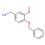 [4-(benzyloxy)-3-methoxyphenyl]methanaminium