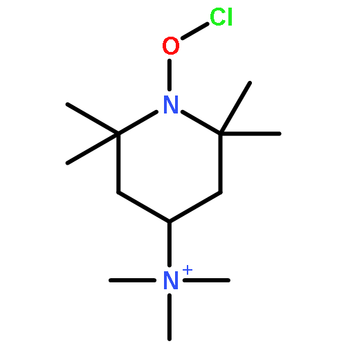 1-PIPERIDINYLOXY, 2,2,6,6-TETRAMETHYL-4-(TRIMETHYLAMMONIO)-, CHLORIDE