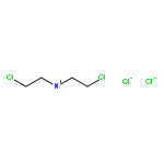 ethanaminium, 2-chloro-N-(2-chloroethyl)-, chloride (1:2)