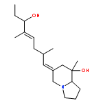 (6Z,8S)-6-[(4E,6S)-6-hydroxy-2,5-dimethyloct-4-en-1-ylidene]-8-methyloctahydroindolizin-8-ol