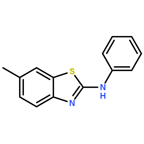 2-BENZOTHIAZOLAMINE, 6-METHYL-N-PHENYL-