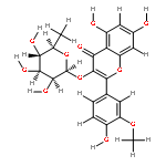 isorhamnetin 3-O-alpha-rhamnoside