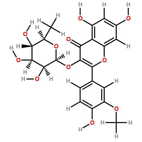 isorhamnetin 3-O-alpha-rhamnoside