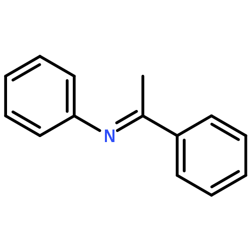 Benzenamine, N-(1-phenylethylidene)-, (E)-