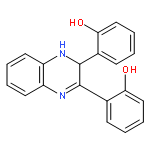 Phenol, 2,2'-(1,2-dihydro-2,3-quinoxalinediyl)bis-