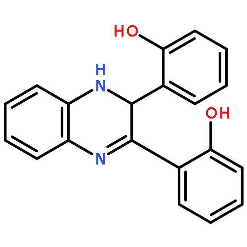 Phenol, 2,2'-(1,2-dihydro-2,3-quinoxalinediyl)bis-