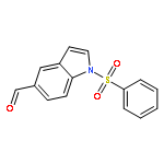 1H-Indole-5-carboxaldehyde, 1-(phenylsulfonyl)-