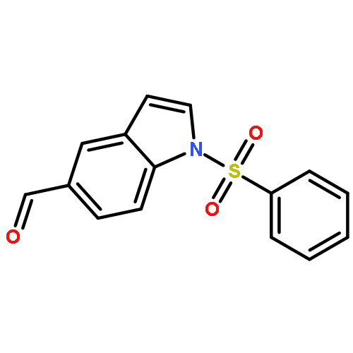 1H-Indole-5-carboxaldehyde, 1-(phenylsulfonyl)-