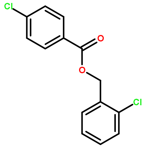 Benzoic acid, 4-chloro-, (2-chlorophenyl)methyl ester
