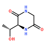 2,5-Piperazinedione, 3-[(1R)-1-hydroxyethyl]-, (3S)-