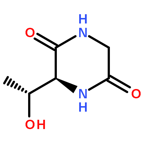 2,5-Piperazinedione, 3-[(1R)-1-hydroxyethyl]-, (3S)-