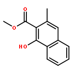 2-Naphthalenecarboxylic acid, 1-hydroxy-3-methyl-, methyl ester