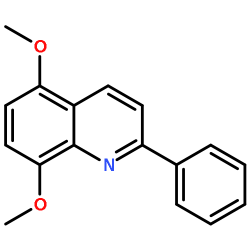 Quinoline, 5,8-dimethoxy-2-phenyl-