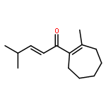 2-Penten-1-one, 4-methyl-1-(2-methyl-1-cyclohepten-1-yl)-