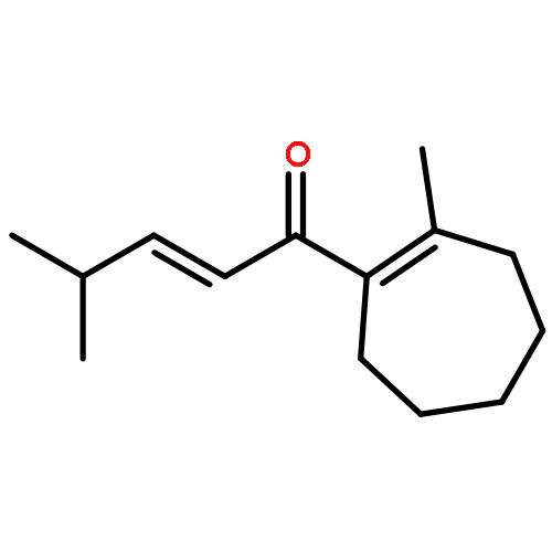 2-Penten-1-one, 4-methyl-1-(2-methyl-1-cyclohepten-1-yl)-