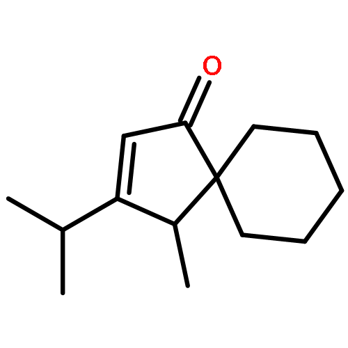 SPIRO[4.5]DEC-2-EN-1-ONE, 4-METHYL-3-(1-METHYLETHYL)-