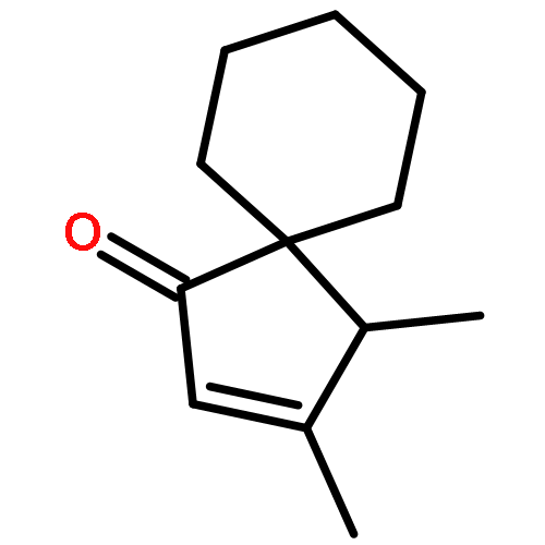 SPIRO[4.5]DEC-2-EN-1-ONE, 3,4-DIMETHYL-