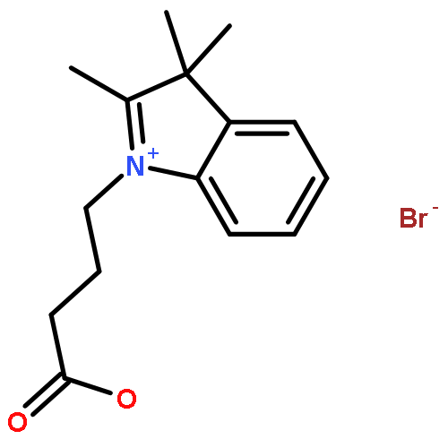 3H-INDOLIUM, 1-(3-CARBOXYPROPYL)-2,3,3-TRIMETHYL-, BROMIDE