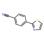 4-(thiazol-2-yl)benzonitrile