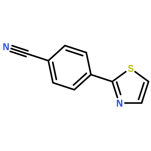 4-(thiazol-2-yl)benzonitrile