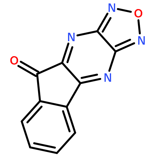 9H-Indeno-2-1-b-1-2-5-oxadiazolo-3-4-e-pyrazin-9-one