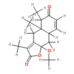 3-oxo-8alpha-methoxy-10aH-eremophila-1,7(11)-dien-12,8beta-olide