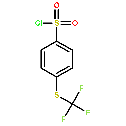 Benzenesulfonyl chloride, 4-[(trifluoromethyl)thio]-