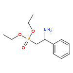 Phosphonic acid, (2-amino-2-phenylethyl)-, diethyl ester