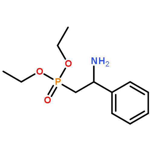 Phosphonic acid, (2-amino-2-phenylethyl)-, diethyl ester