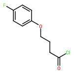 Butanoyl chloride, 4-(4-fluorophenoxy)-