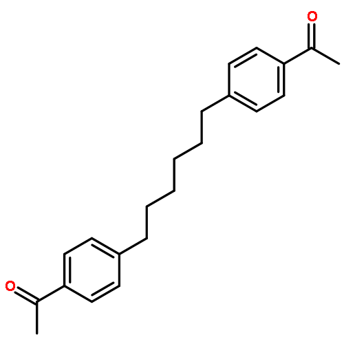 Ethanone, 1,1'-(1,6-hexanediyldi-4,1-phenylene)bis-