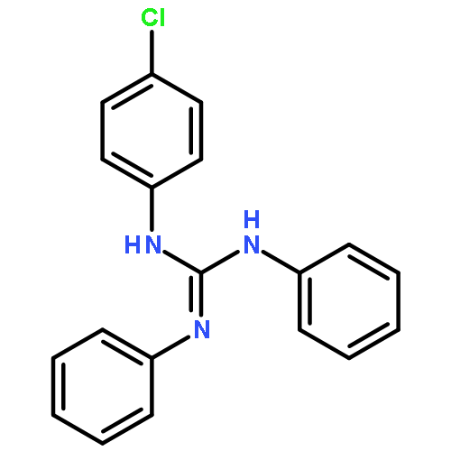 GUANIDINE, N-(4-CHLOROPHENYL)-N',N''-DIPHENYL-