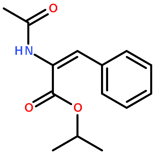 2-PROPENOIC ACID, 2-(ACETYLAMINO)-3-PHENYL-, 1-METHYLETHYL ESTER