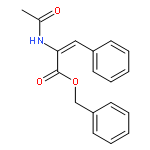 2-Propenoic acid, 2-(acetylamino)-3-phenyl-, phenylmethyl ester