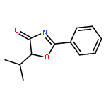 4(5H)-Oxazolone, 5-(1-methylethyl)-2-phenyl-