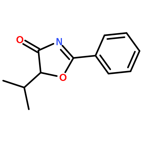 4(5H)-Oxazolone, 5-(1-methylethyl)-2-phenyl-