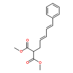 Propanedioic acid, [(4E)-5-phenyl-2,4-pentadienyl]-, dimethyl ester