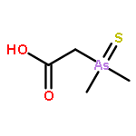 Acetic acid, (dimethylarsinothioyl)-