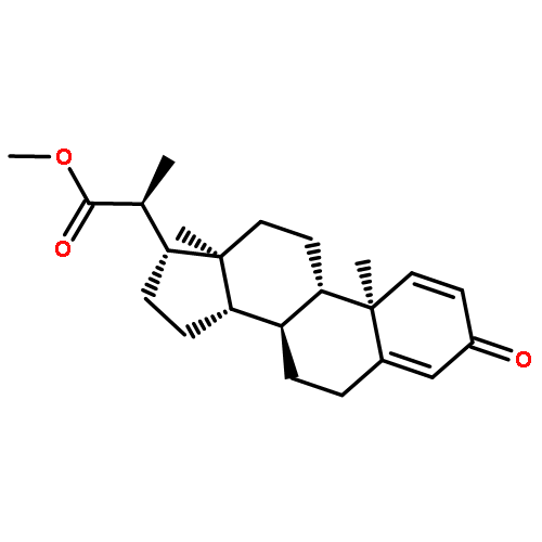 Pregna-1,4-diene-20-carboxylic acid, 3-oxo-, methyl ester, (20S)-