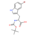 5-Bromo-N-{[(2-methyl-2-propanyl)oxy]carbonyl}tryptophan