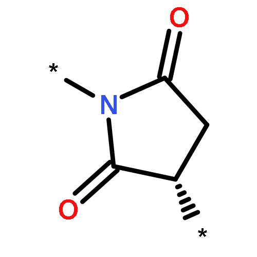 Poly[(3S)-2,5-dioxo-1,3-pyrrolidinediyl]