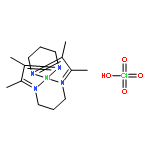 nickel(2 ),perchloric acid,2,3,9,10-tetramethyl-1,4,8,11-tetrazacyclotetradeca-1,3,8,10-tetraene