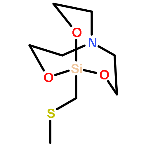 2,8,9-Trioxa-5-aza-1-silabicyclo[3.3.3]undecane, 1-[(methylthio)methyl]-