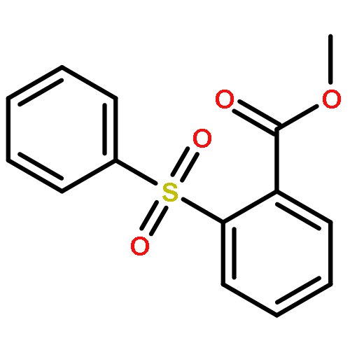 Benzoic acid, 2-(phenylsulfonyl)-, methyl ester