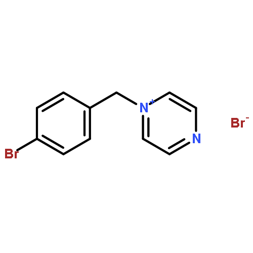 Pyrazinium, 1-[(4-bromophenyl)methyl]-, bromide